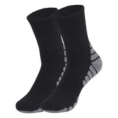 Cotton Thick Towel Bottom Sports Crew Socks Anti Odor