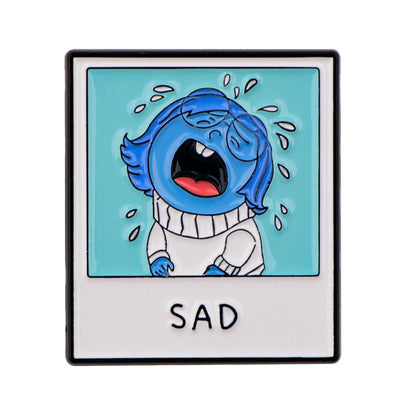 Whimsical Brain Enamel Pin Set Fantasy Anime Brooches for Backpack and Clothing Accessories