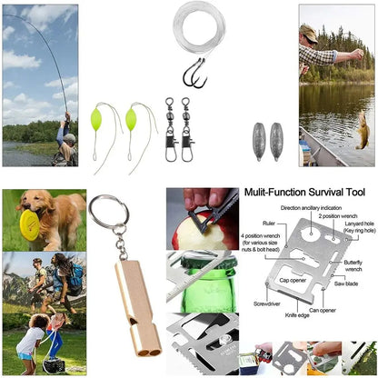 Professional Emergency Survival Kit Gear Tactical Adventure