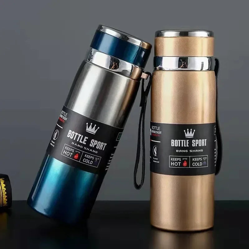 1L Stainless Steel Thermal Bottle Vacuum Flask For Travel