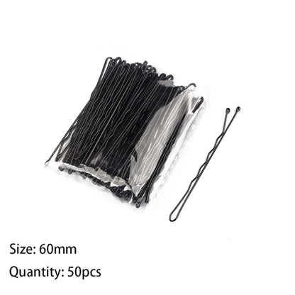 Elegant Bridal U-Shape Hair Pins Set - 50pcs Decorative Clips for Women and Girls