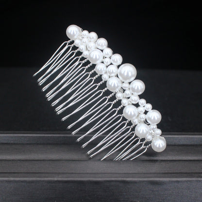 Butterfly Hair Combs - Gold Metal Hairpins for Women - Elegant Bride Accessories Comb Silver