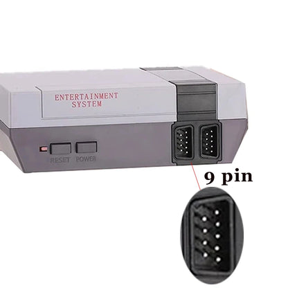 9 Pin Gamepad Controller For NES SNES SFC Compatible With COOLBABY HD621 HD821 8 Bit Retro Wired Controller