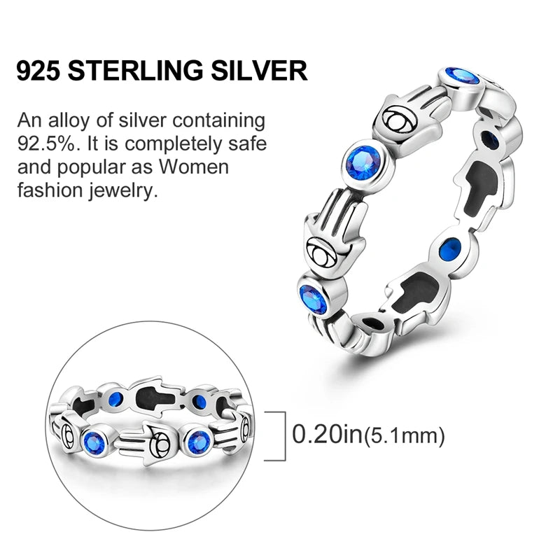 925 Sterling Silver Heart-Shaped Zircon Starmoon Ring for Women - Fine Engagement Wedding Jewelry Gift SER219