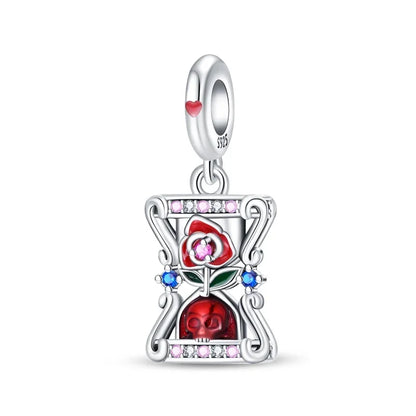 925 Sterling Silver Tarot Death God Charm Beads for Necklace and Bracelet DIY Fine Jewelry Gifts