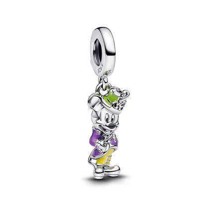 Disney Captain America 925 Sterling Silver Charm Bead
