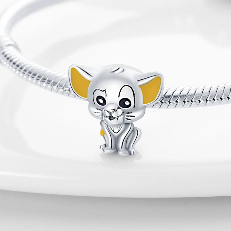 Disney 925 Sterling Silver Pixar Character Bead Charm