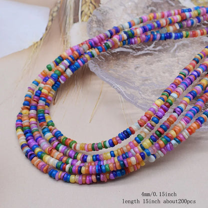 Natural Freshwater Mother of Pearl Shell Beads for DIY Jewelry Making