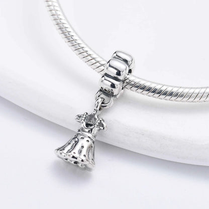 925 Sterling Silver Charm Bracelet Elegant Women's Jewelry Accessory for Every Occasion