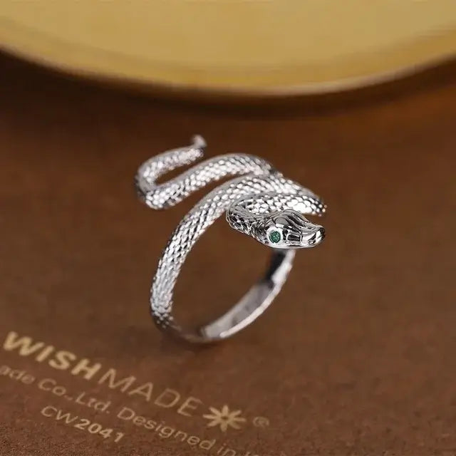 BF Club 925 Sterling Silver Rings for Women Simple Gold Star Fashion Jewelry Dark Khaki resizable