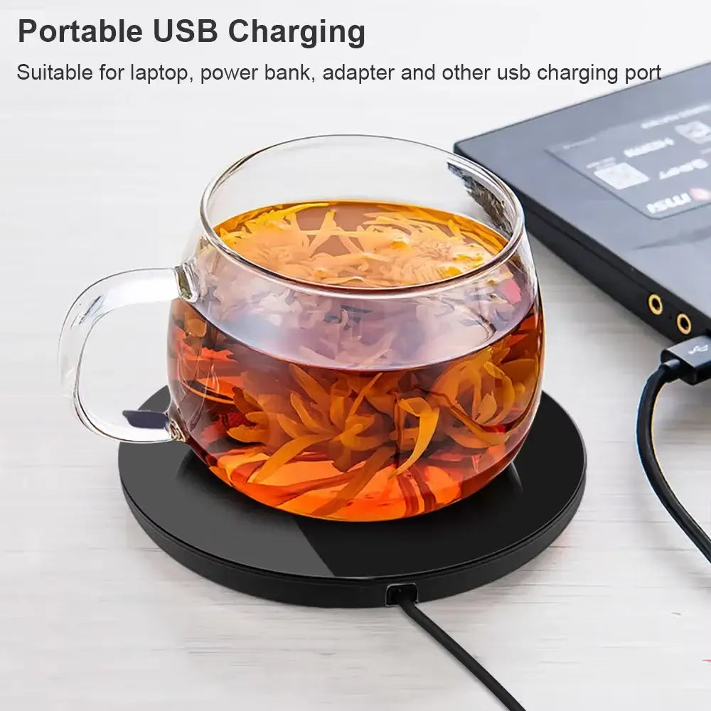 USB Heating Pad Coffee Cup Heater For Home Office Desk 2024