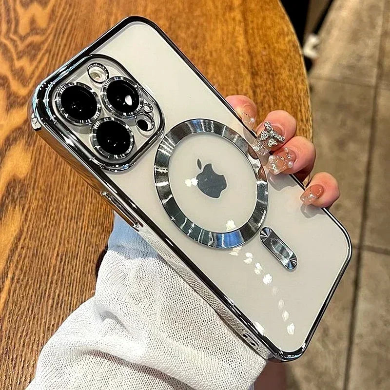 Transparent Magnetic EVA Case For Samsung Galaxy Fold 3 5G