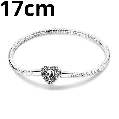 925 Sterling Silver Adjustable Gold Cross Virgin Mary Blue Eye Zircon Charm Bracelet for Women Birthday Gift