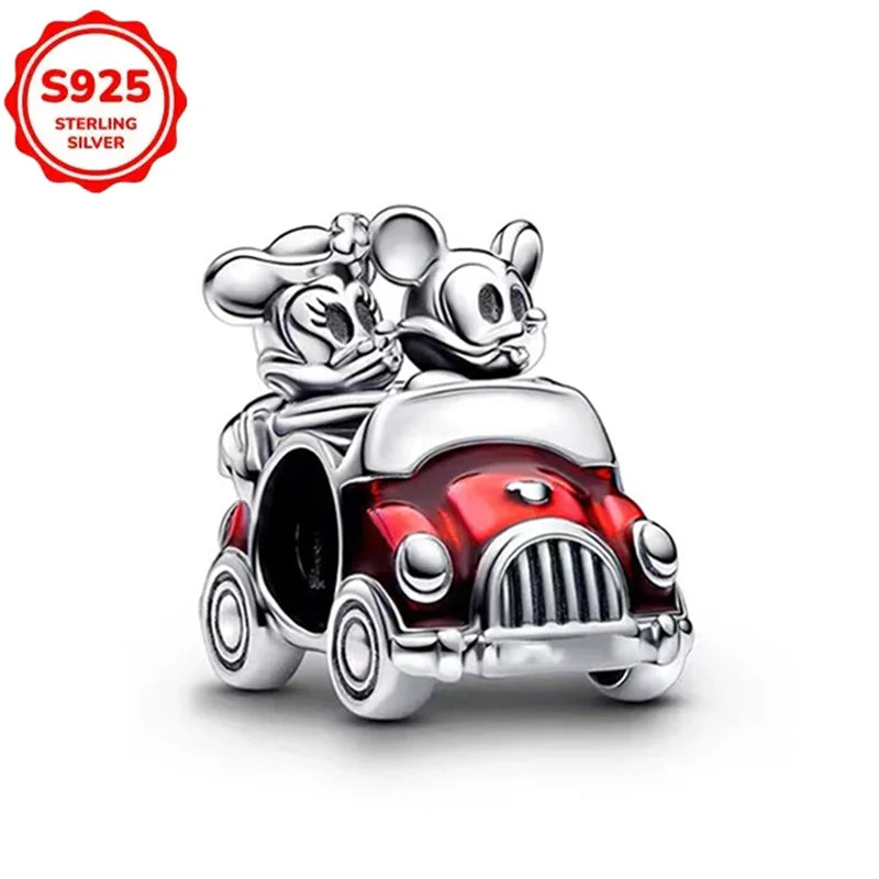 Disney 925 Sterling Silver Pixar Character Bead Charm