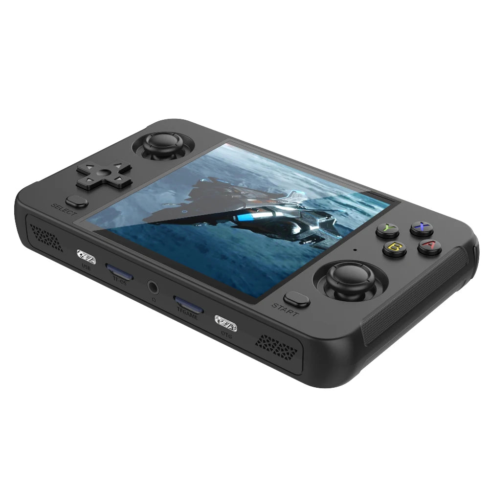R40S Retro Handheld Linux Gaming Console 4 Inch 720 by 720 IPS RK3566 WiFi 4000mAh 64GB Expandable Pocket Game Player