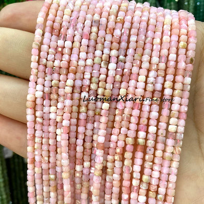 Elegant Faceted Aquamarine Beads for DIY Jewelry Making Bracelet Accessories