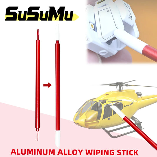 Metal Alloy Panel Line Eraser Stick Precision Model Cleaning Tool for DIY Hobby Assembly