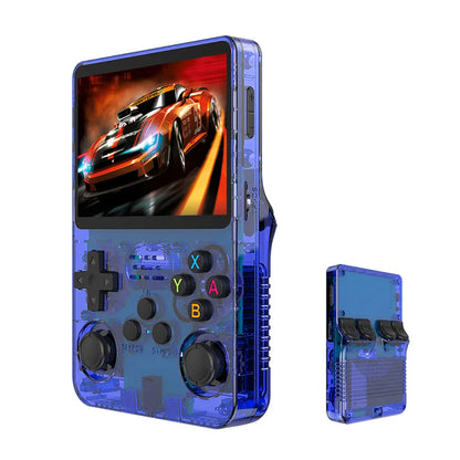 R36S Retro Game Console Portable Handheld with 3.5 Inch Display 128GB Memory Linux Open Source System and 15000 Games