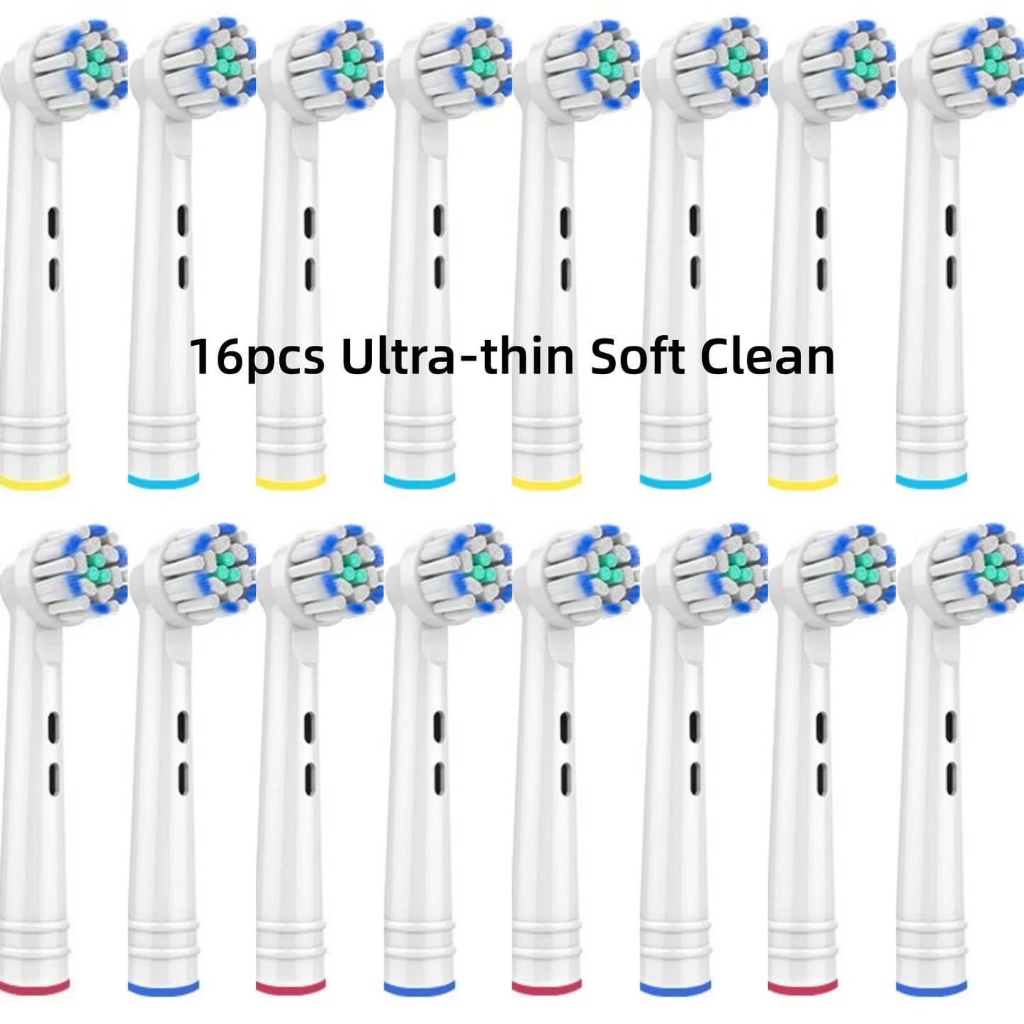 16/20PCS Brush Head Nozzles for Oral B Electric Toothbrush 16 Ultra-thin Soft