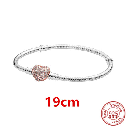 925 Sterling Silver Zodiac Pendant with Colorful Zircon for Charm Bracelets GDL018-19 3mm-4mm