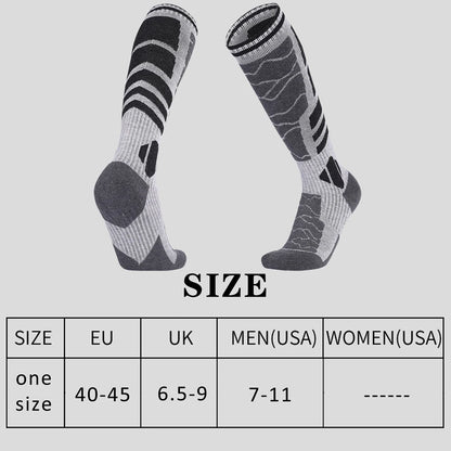 Merino Wool Cotton Winter Men Warm Ski Thermal Socks