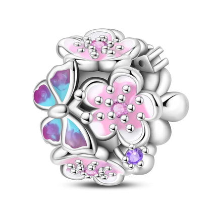 925 Sterling Silver Animal Charms Set Elephant Chameleon Fish Cat Beads for DIY Bracelets Pendant Fine Jewelry Gift