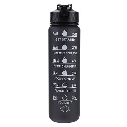 1L Silicone Leakproof Sport Water Bottle For Travel