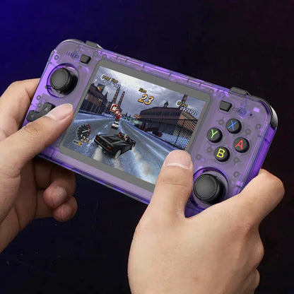 BOYHOM R36H RK3326 Retro Handheld Game Console Open Source Linux 3.5 Inch IPS Portable 64GB 128GB 15000 Plus Games