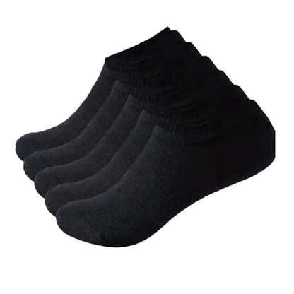 Men's Breathable Cotton Ankle Socks Comfortable Summer Low Cut Casual Socks 10 Pack