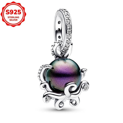 Disney 925 Sterling Silver Pixar Character Bead Charm