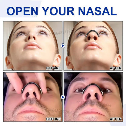 Skin Safe Magnetic Nasal Dilator Strips Kit for Enhanced Breathing Snore Reduction and Oxygen Boost