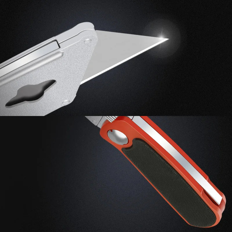 AIRAJ Multifunctional Utility Knife Heavy Duty 18mm Blade