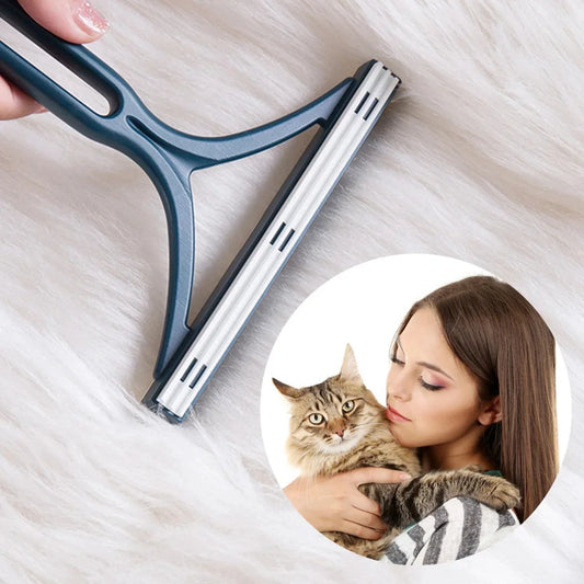 Silicone Double Sided Pet Hair Remover Lint Clean Tool for Easy Cleaning