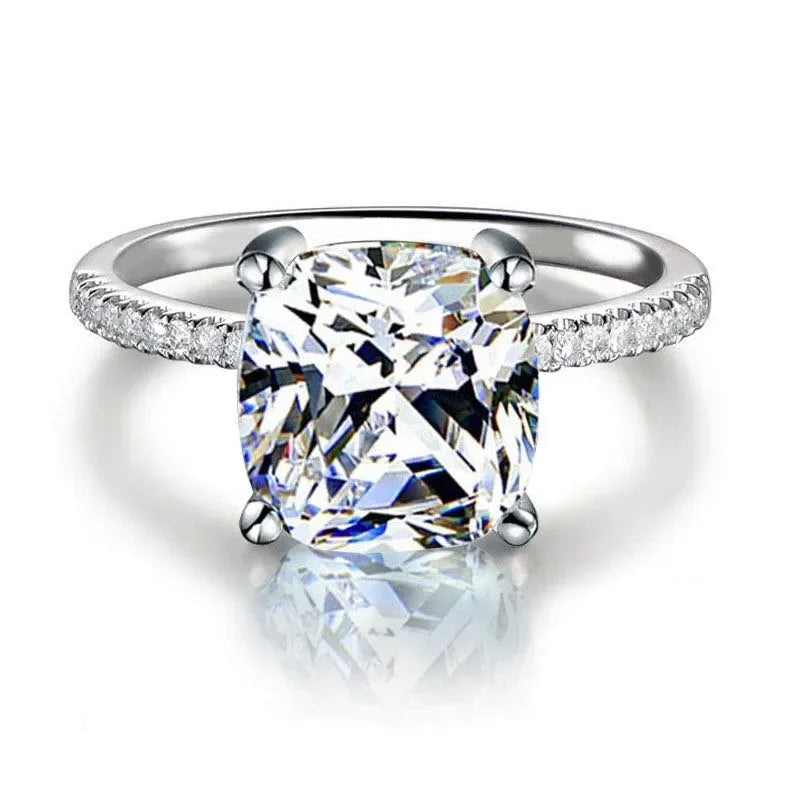 Promise Marquise Cut 3ct Simulated Diamond Engagement Ring in 925 Sterling Silver for Women Ideal Wedding and Christmas Gift style 13