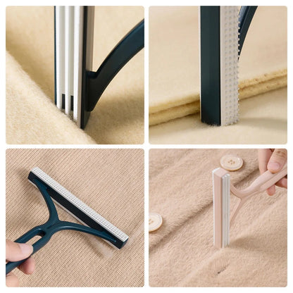 Silicone Double Sided Pet Hair Remover Lint Clean Tool for Easy Cleaning