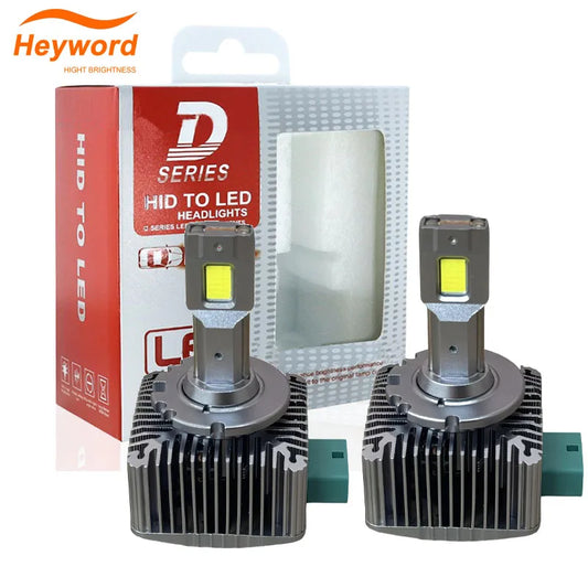 Heyword D3S LED Headlight Kit 6000K 12000LM Plug Play