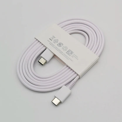 Samsung 45W Super Fast USB C Charger With 1.8M Type C Cable For Galaxy S24 S23 S22 S21 S20 Note 20 Ultra Z Flip And Fold Series