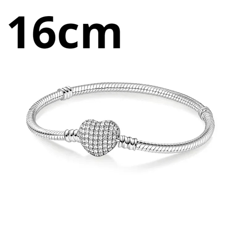925 Sterling Silver Adjustable Gold Cross Virgin Mary Blue Eye Zircon Charm Bracelet for Women Birthday Gift