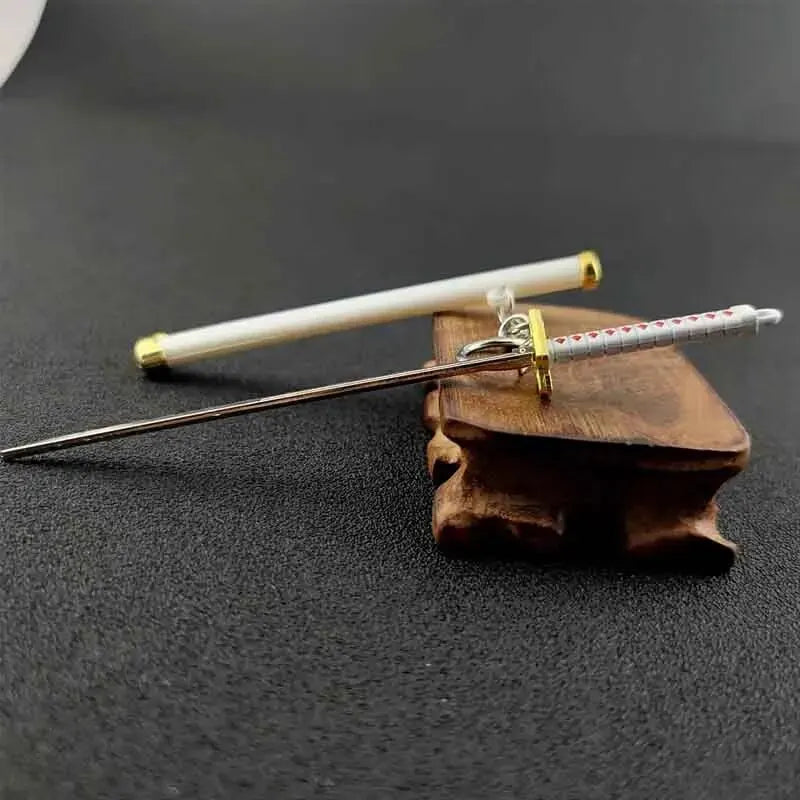 Mini Zoro Samurai Sword Keychain Top Rated Anime Accessory for Cosplay and Gifts