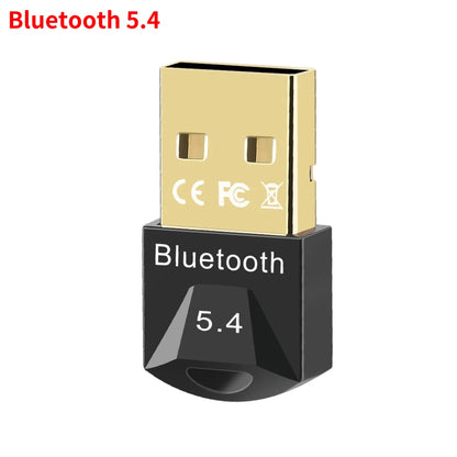 Bluetooth 5.4 USB Adapter for PC Wireless Mouse Keyboard Audio Transmitter Receiver Dongle