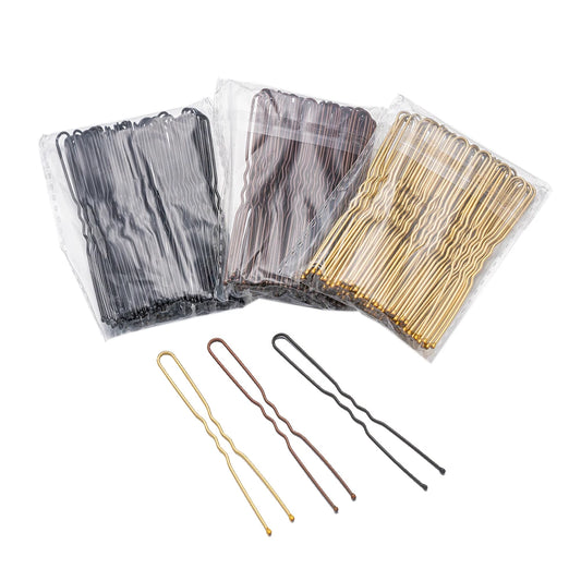 Elegant Bridal U-Shape Hair Pins Set - 50pcs Decorative Clips for Women and Girls