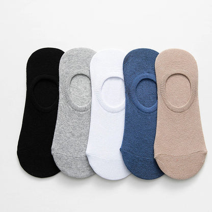 Men's Breathable Cotton Ankle Socks Comfortable Summer Low Cut Casual Socks 10 Pack