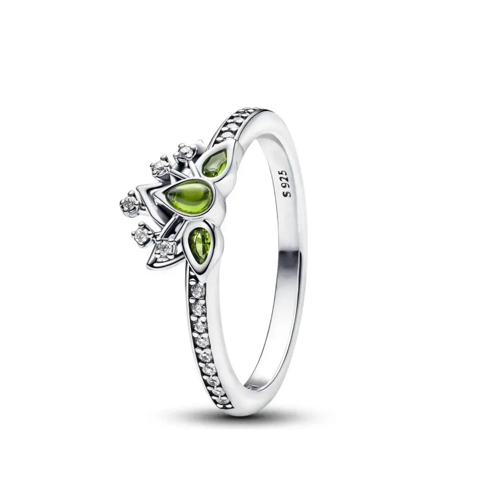 Elegant 2024 925 Silver Heart Charm Ring for Women P2268