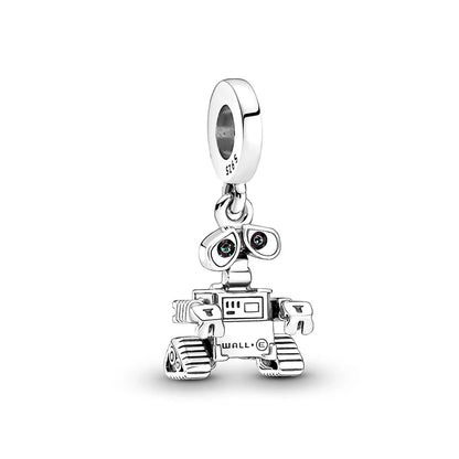 Disney Captain America 925 Sterling Silver Charm Bead
