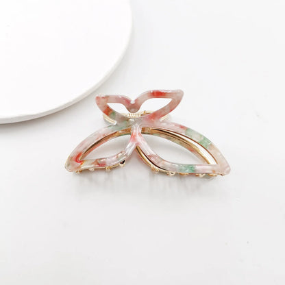 Vintage Green Butterfly Hair Clips Women Retro Metal Hairpin Claw Fashion Hairgrips