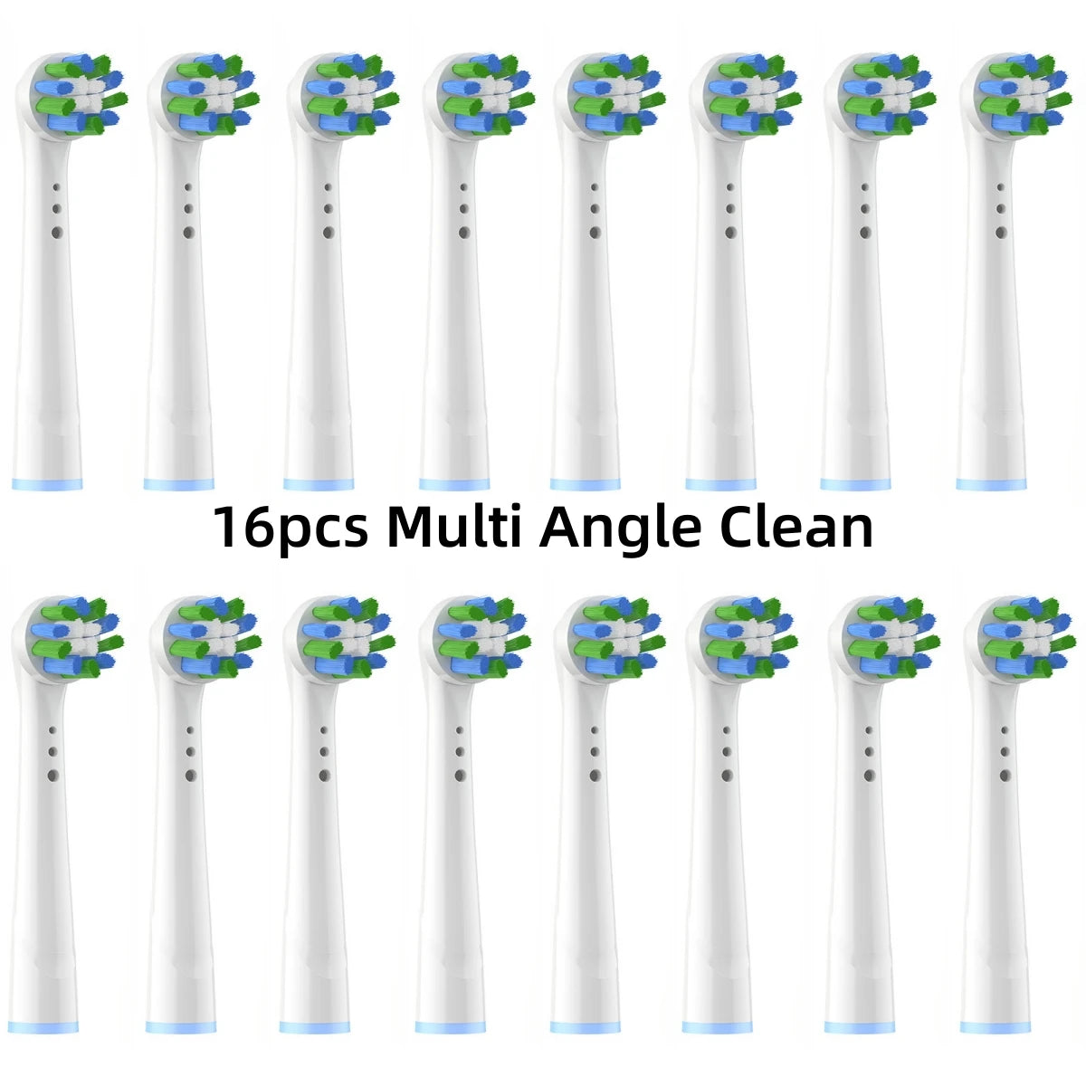 16/20PCS Brush Head Nozzles for Oral B Electric Toothbrush 16 Multi Angle Clean