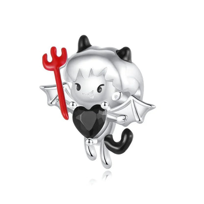 925 Sterling Silver Halloween Charms Pumpkin Ghost Witch Hat Pendant Beads for DIY Bracelet Necklace