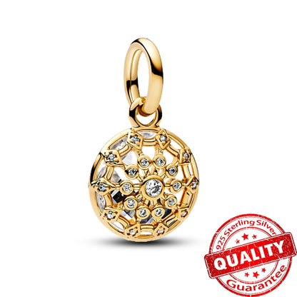 Elegant 925 Sterling Silver Ocean Themed Pendant Charm for Jewelry FCC535