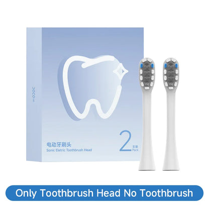 DOCOLAB Electric Toothbrush Sonic Vibration Brush USB Charging IPX7 Waterproof 2 Brush heads CHINA