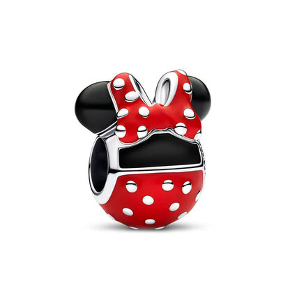 Disney Captain America 925 Sterling Silver Charm Bead